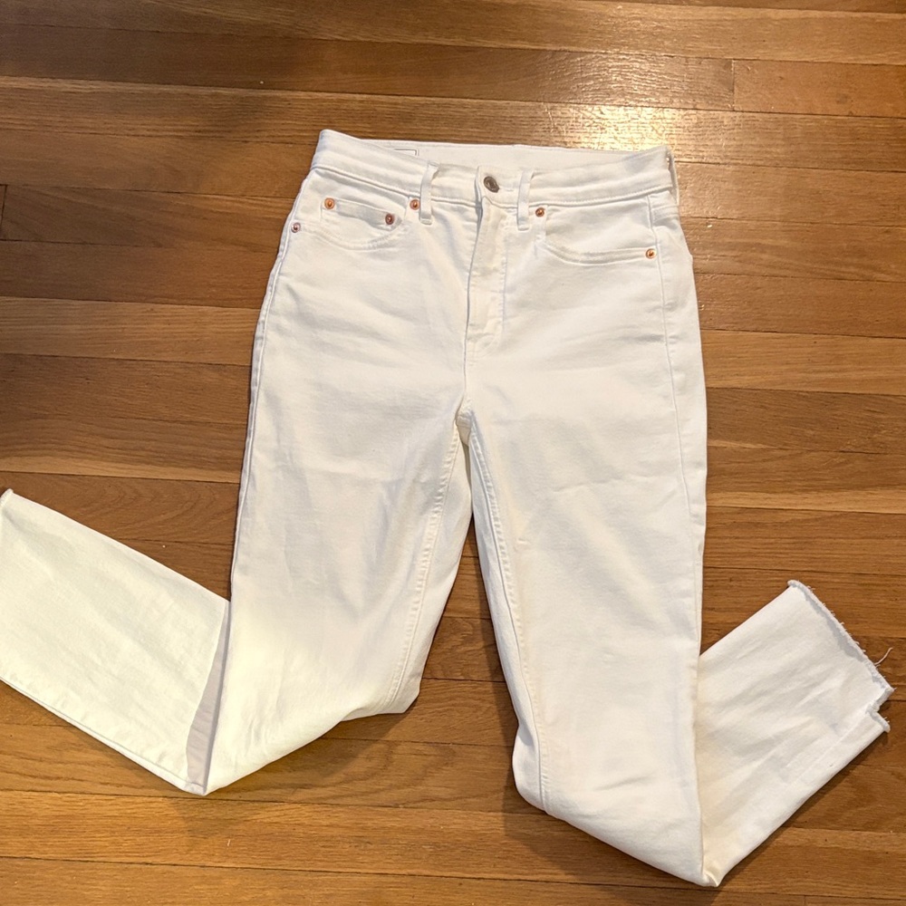 GAP Women's Cream Skinny Jeans